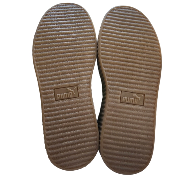 NWOT Puma 8.5  Blue and Neon Green Sneakers - Picture 7 of 9